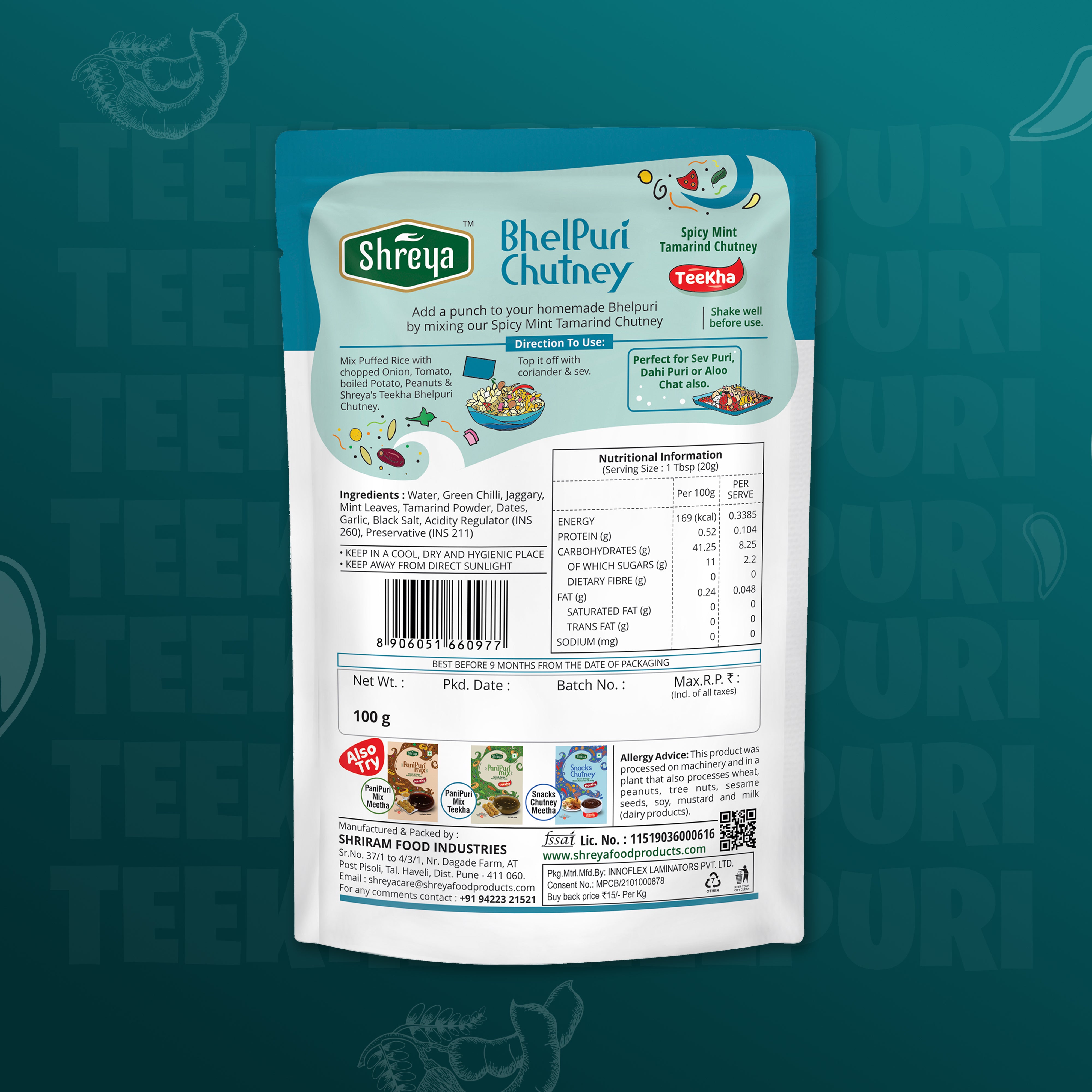 BhelPuri Chutney