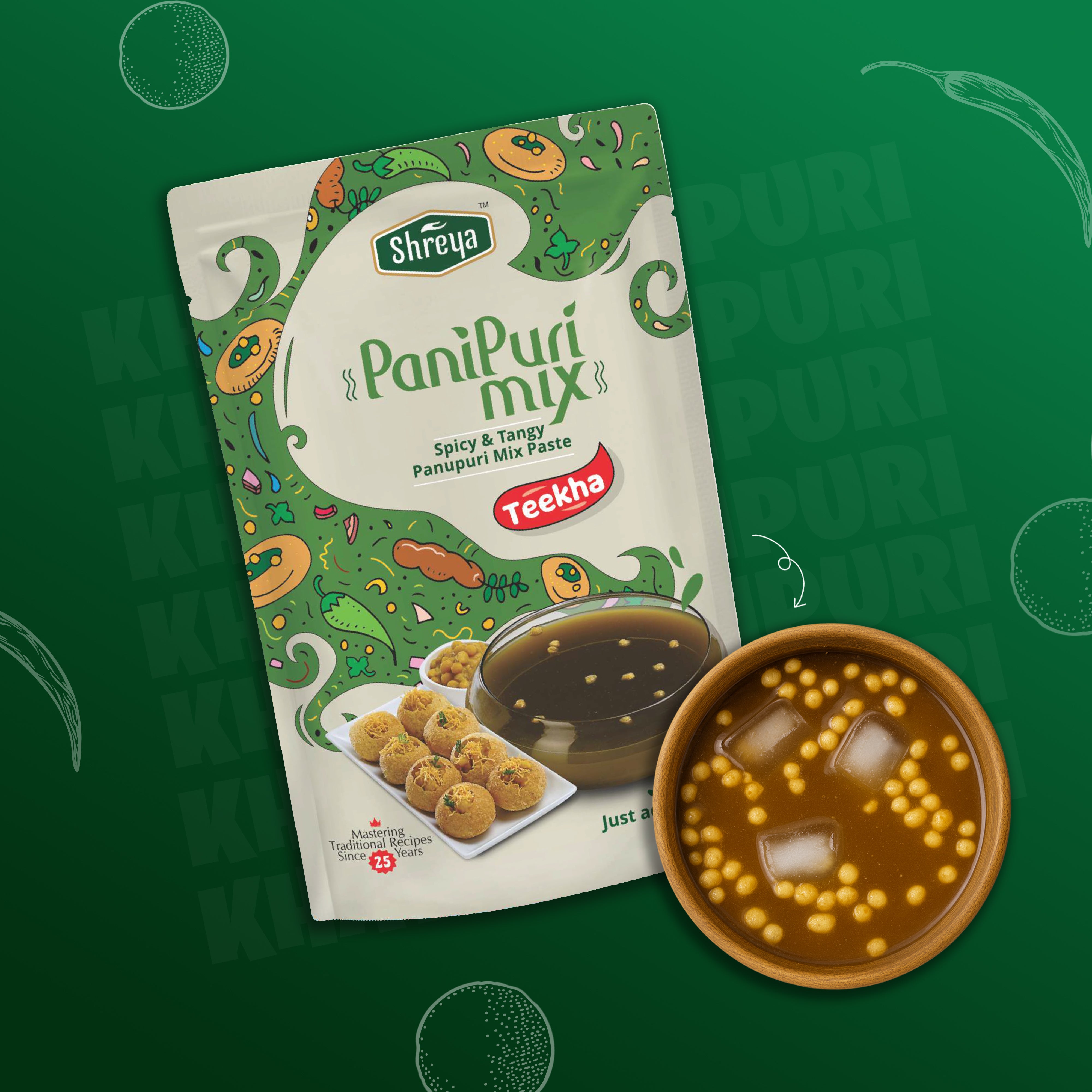 Panipuri Mix (Spicy Teekha)