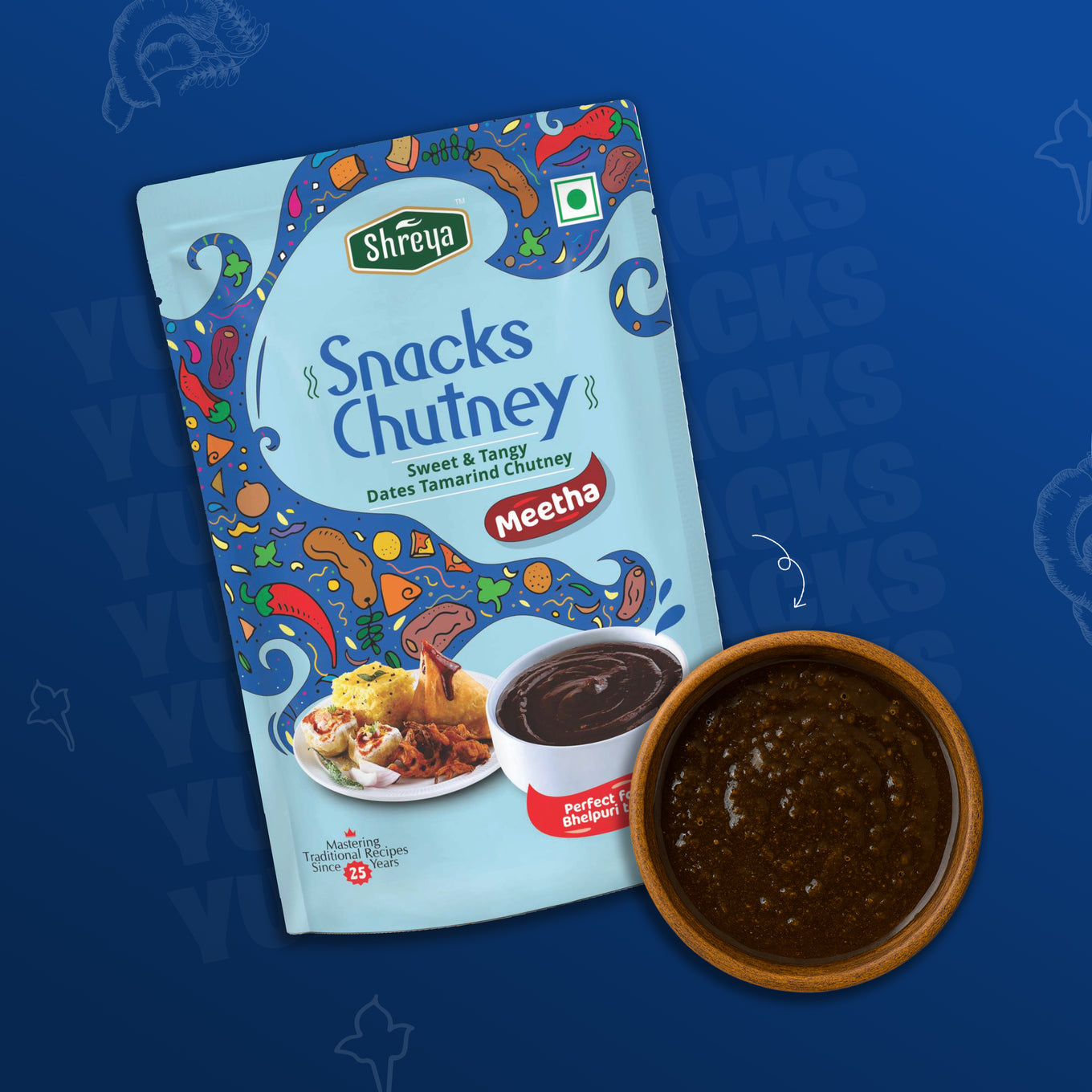 Snacks Chutney (Meetha)