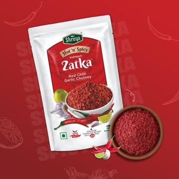 Zatka Red Chilli Garlic Chutney