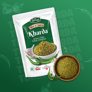 Kharda Green Chilli Garlic Chutney
