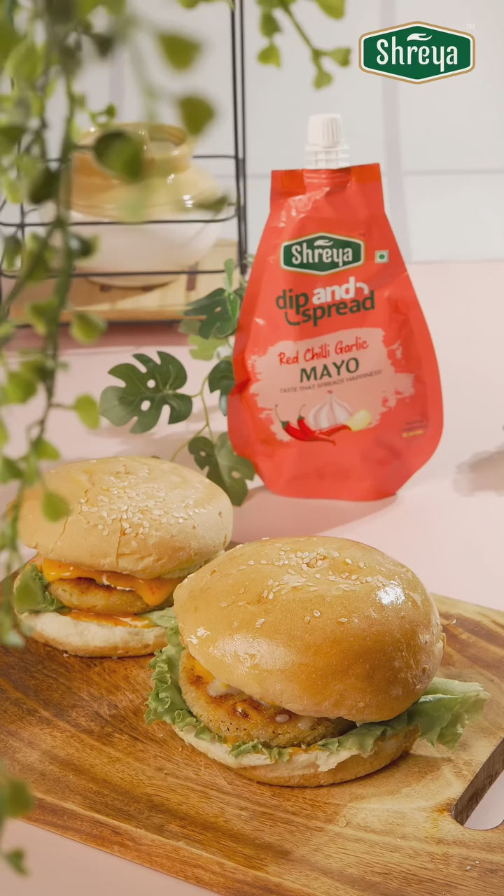 Load video: Shreya Dip and Spread – Red Chilli Garlic Mayo